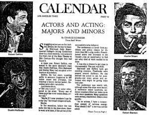 DeNiro Hoffman & Sheen Article