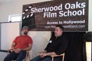 Sherwood Oaks Film School Sign