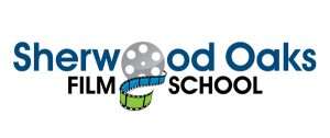 Sherwood Oaks Film School Logo Colored on white background